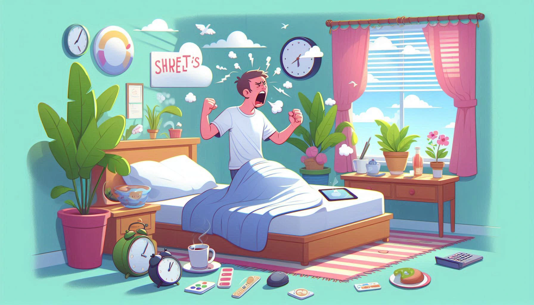 تأثیرات اضطراب و استرس صبحگاهی-مشاور تل