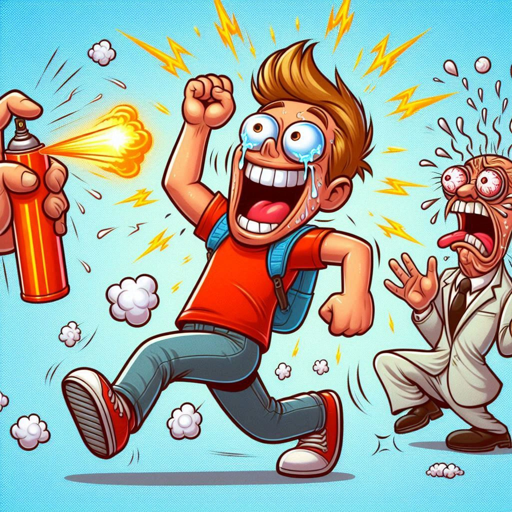 حمل اسپری فلفل و شوکر، نکات حقوقی و کلیدی