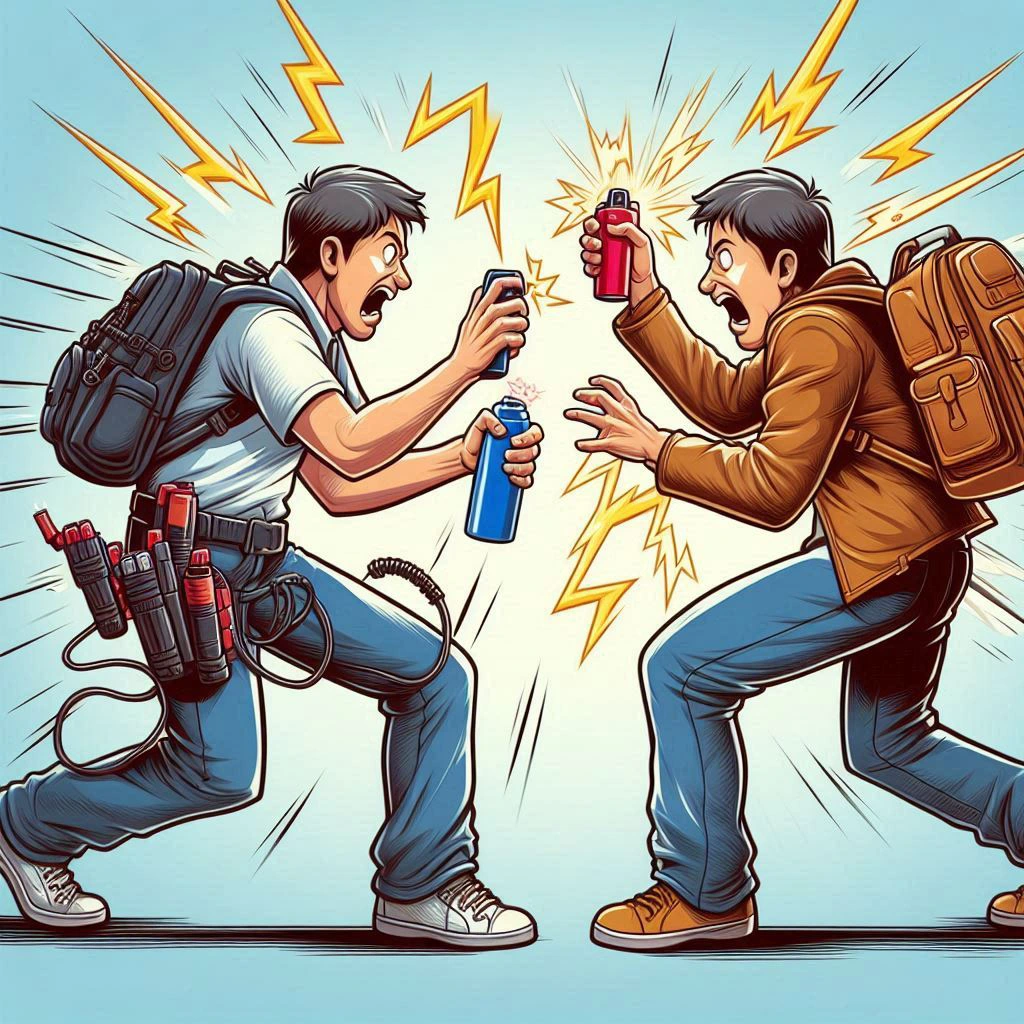 مجازات حمل اسپری فلفل و شوکر در ایران