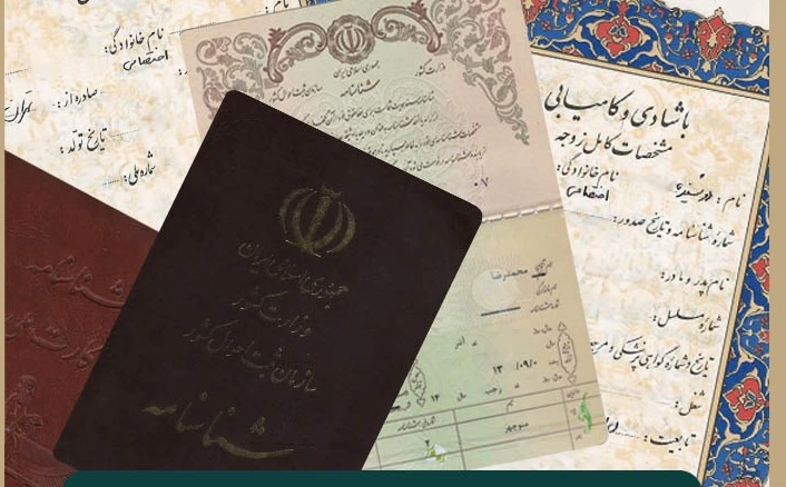 سند ازدواج و شناسنامه های زوجین از مدارک مورد نیاز طلاق