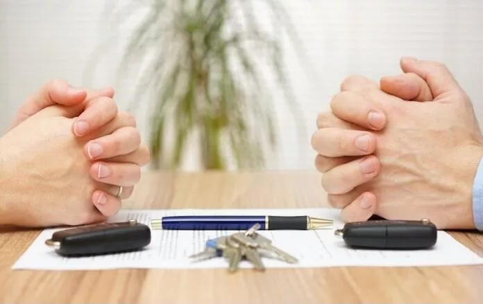 شرط تقسیم دارایی در طلاق توافقی