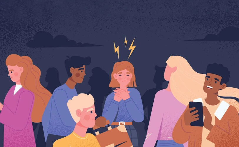 رابطه بین اضطراب اجتماعی و اعتماد به نفس